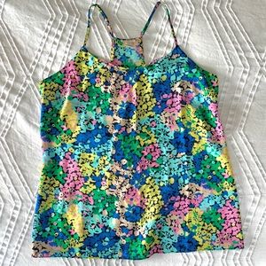 J Crew Floral Cami Tank